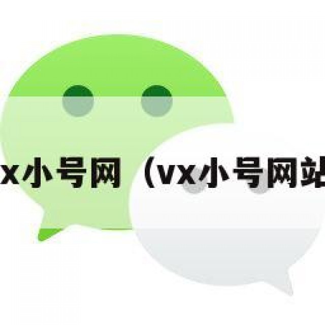 vx小号网（vx小号网站）